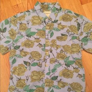 OBEY Propaganda Men’s Size Medium Floral Shirt